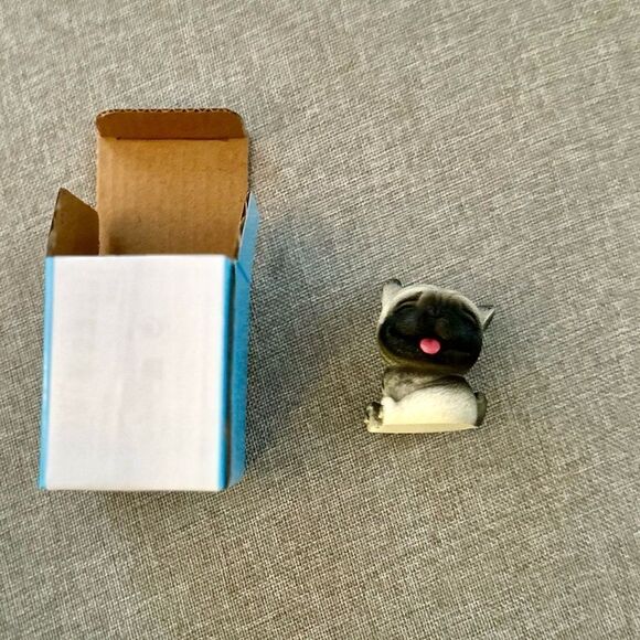 Miniature Pug Dog Figurine - Picture 8 of 13